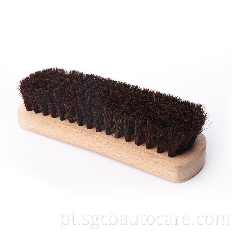 leather scrub brush